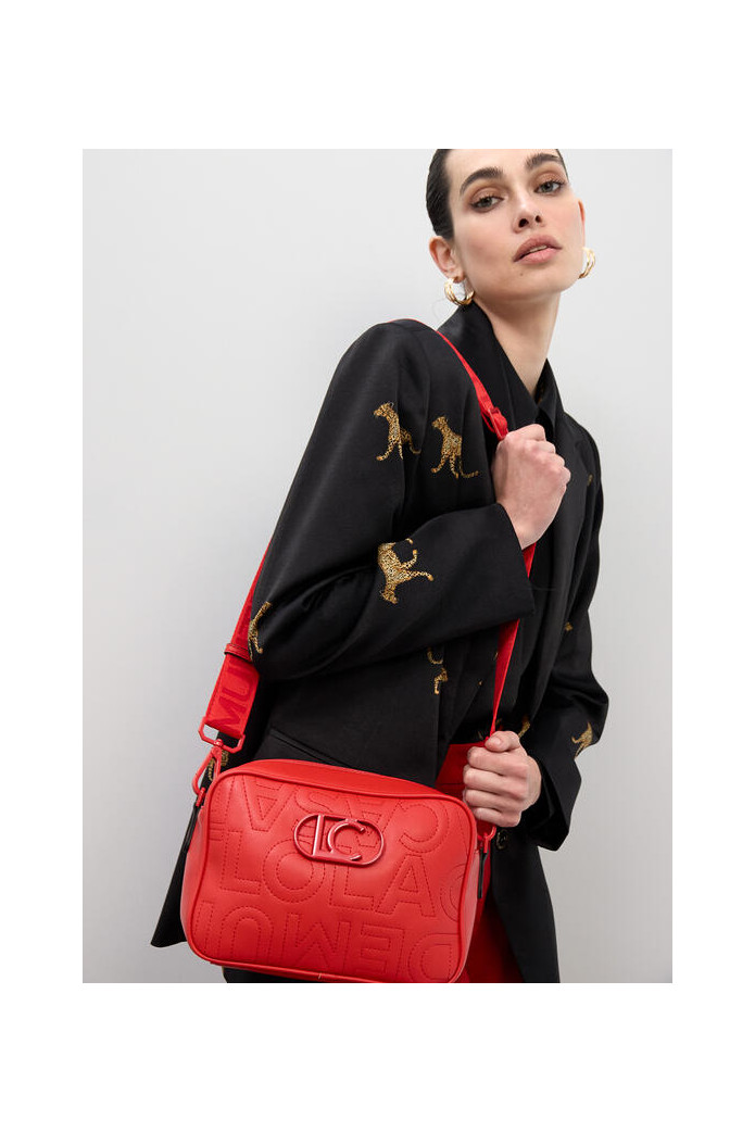 Bandolera Coral Lola Casademunt | Bolso Monograma