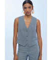 Chaleco Rayas Mujer | Lola Casademunt SS26