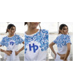 Camiseta Blue Postale Highly Preppy | Logo HP Azul