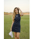 Vestido Polo Highly Preppy | Vestido Azul Deportivo