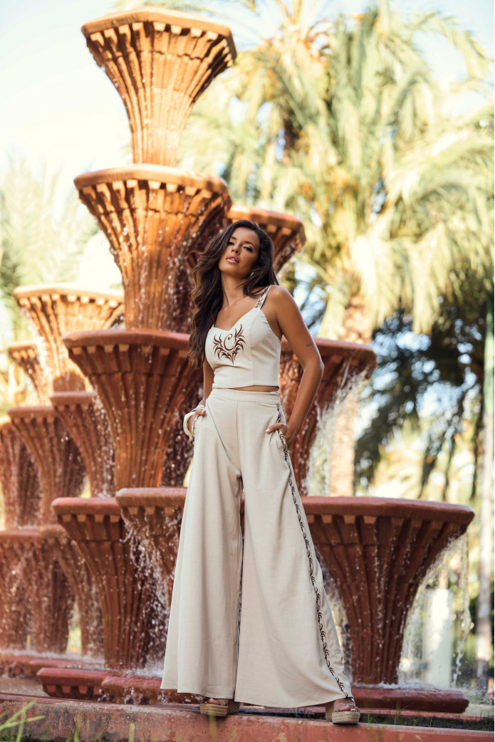 Pantalón Canario Camaleónica – Pantalón Mujer Elegante y Moderno