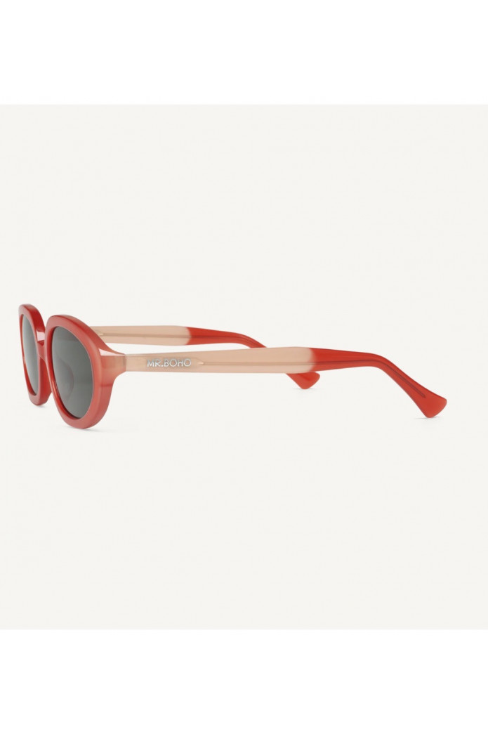 Gafas de Sol Lychee Solarte Mr Boho | Gafas de Sol Retro Rojas Mujer