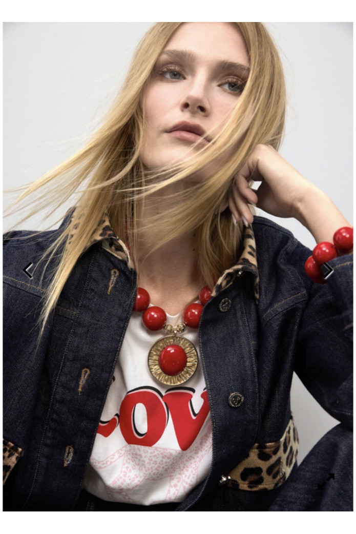 Collar Maxi Lola Casademunt | Collar Rojo Mujer