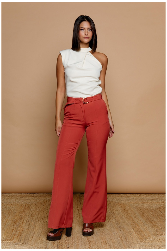 Pantalón Teja Minueto | Pantalón Mujer Elegante