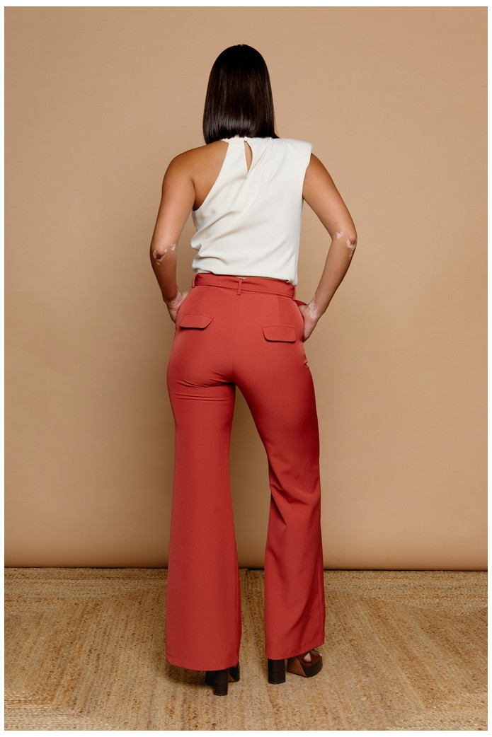 Pantalón Teja Minueto | Pantalón Mujer Elegante