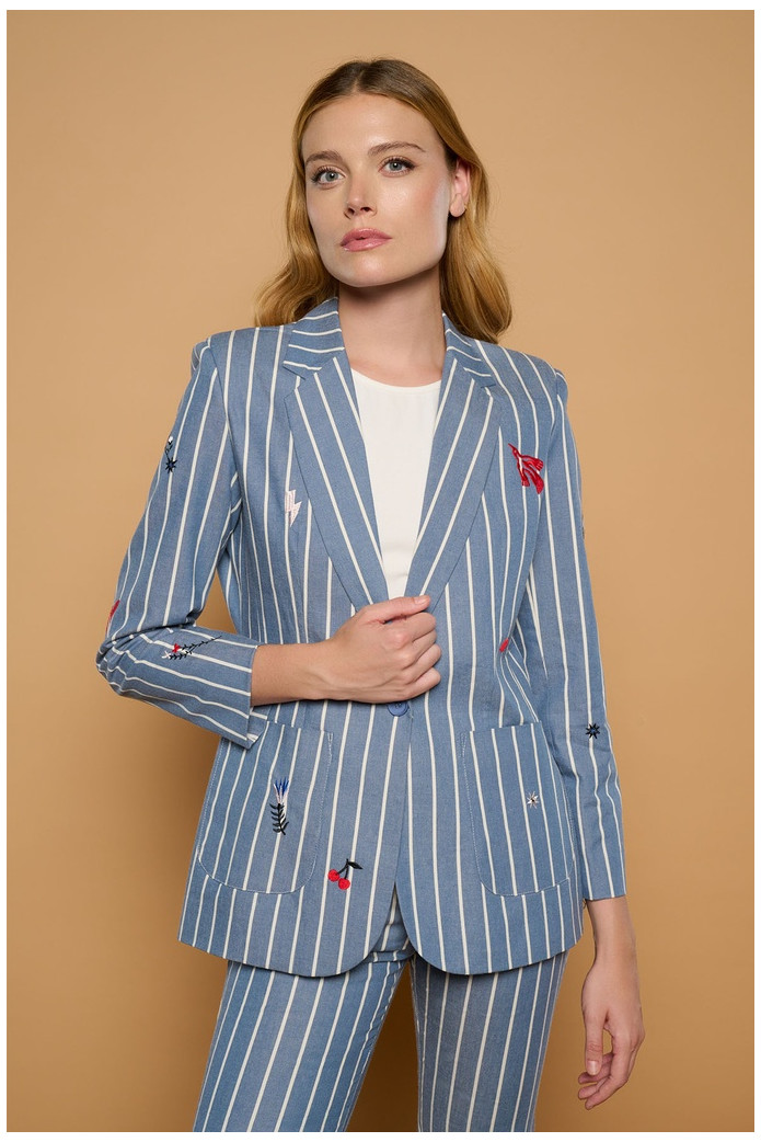 Blazer Balear Minueto | Americana Mujer Rayas