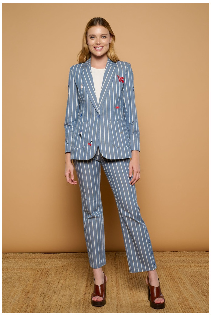 Blazer Balear Minueto | Americana Mujer Rayas