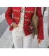 Blazer Dores Roja | Chaqueta Mujer Elegante