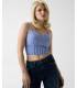 Top de Rayas Guess Eco Mujer | Top Corto Verano