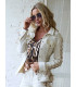 Chaqueta Lyra Camaleónica | Chaqueta Vaquera Blanca Mujer