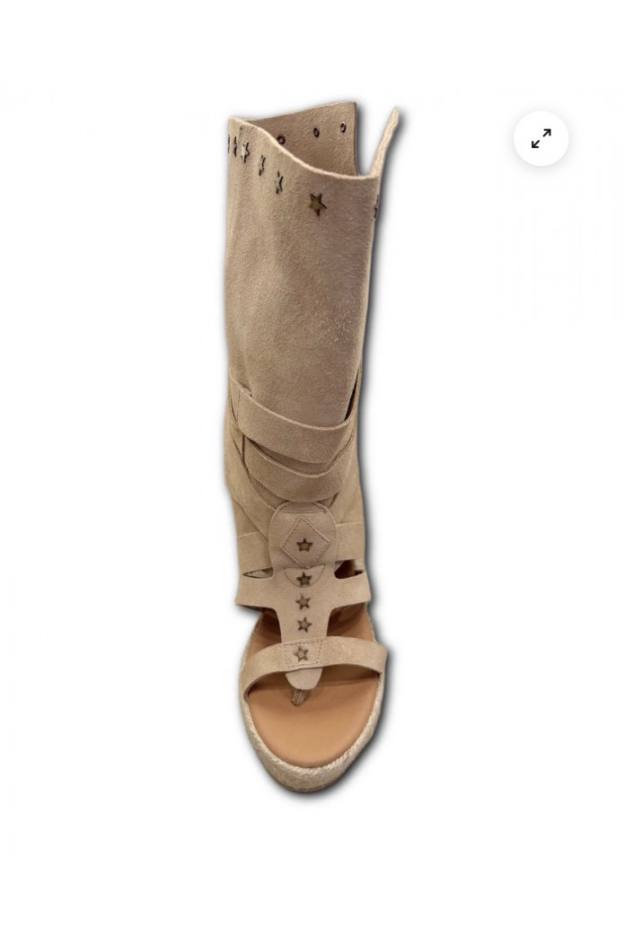 Botas Volquedra Camaleónica | Botas Mujer Cuña Boho