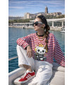 Camiseta Over Royal Dog - Noc atelier