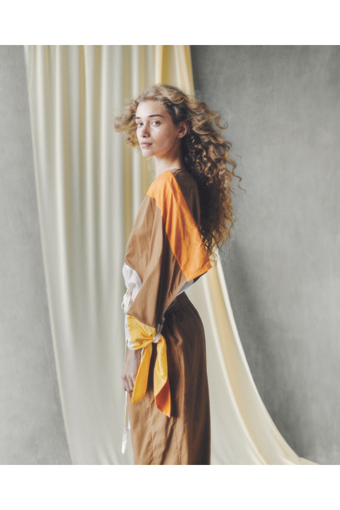 Sudadera Oria Zaitegui – Sudadera Seda y Algodón Multicolor SS26