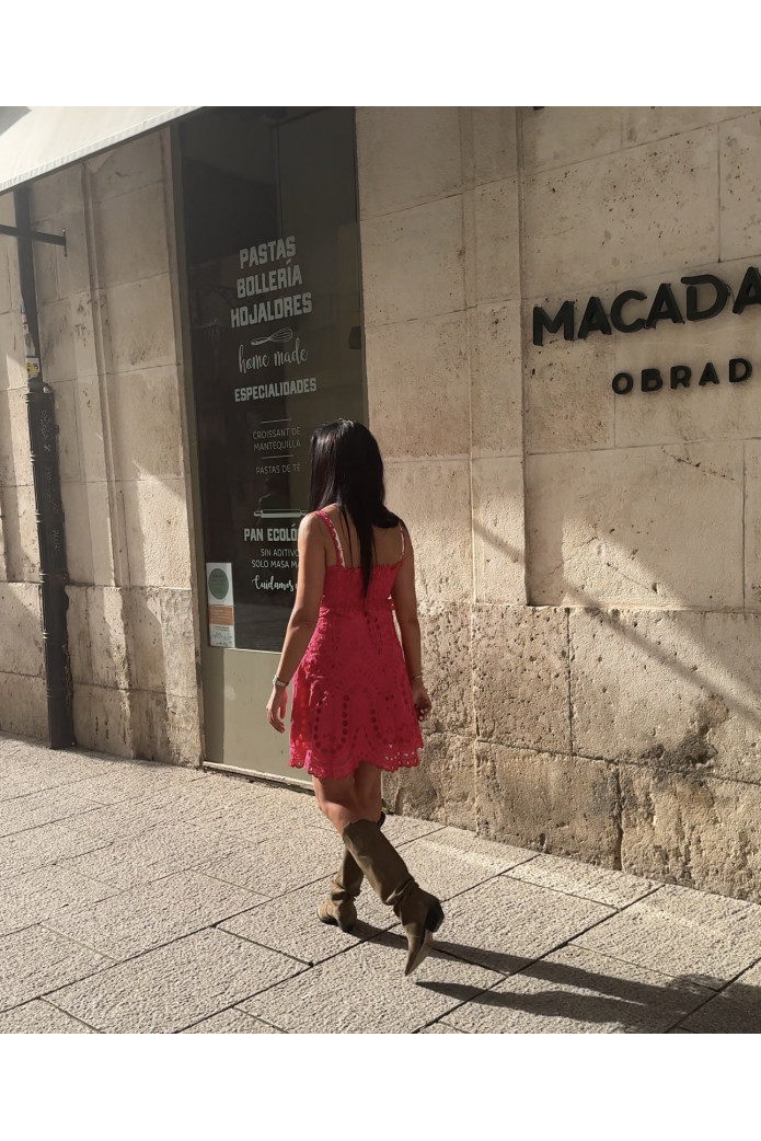 Vestido Corto Zeph | Vestido Blanco Bordado Mujer