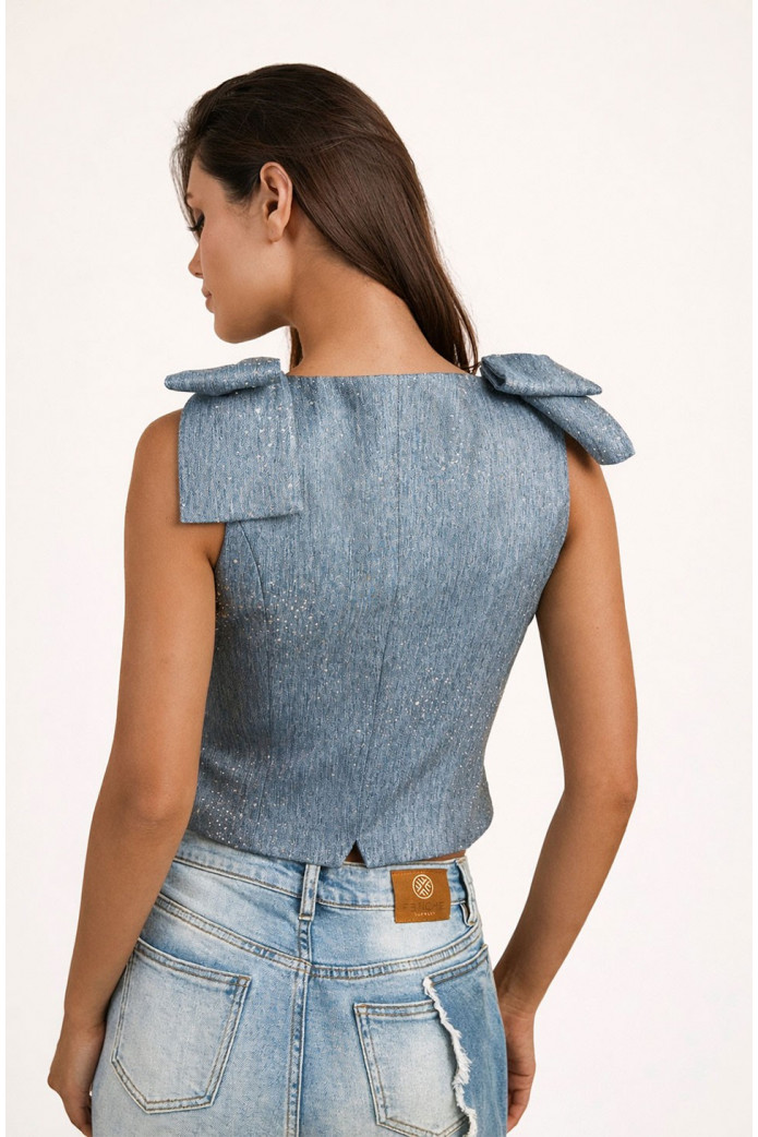 Chaleco Starlight Fetiche Suances | Chaleco Elegante Mujer