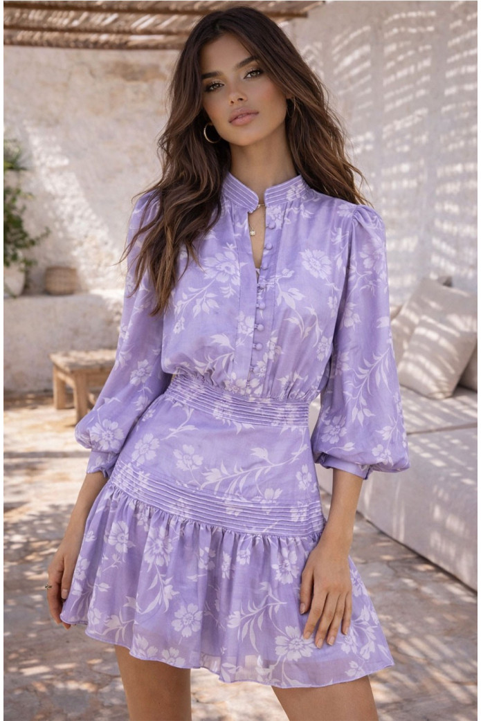 Vestido Florentine Lilas Fetiche Suances | Vestido Boho Lila
