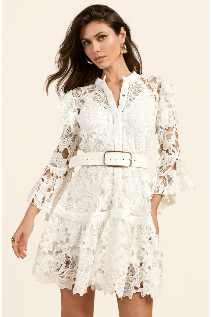 Vestido Magnolia Fetiche Suances | Vestido Blanco Boho Mujer