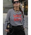 Camiseta Why Not Noc Atelier | Camiseta Rayas Mujer
