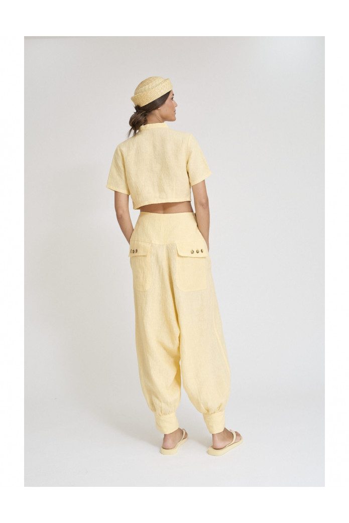 Top Zalla Zaitegui Studio | Top de Lino Mujer Verano