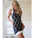 Vestido Batará Camaleónica by Capriche | Vestido corto asimétrico mujer