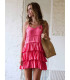 Vestido diora Camaleónica by Capriche | Vestido corto coral verano mujer