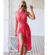 Vestido Chinchilín Camaleónica by Capriche | Vestido coral verano mujer