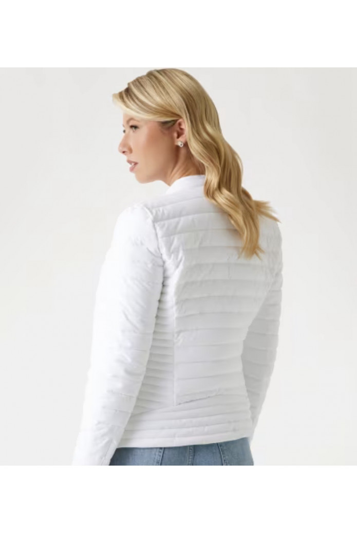 Cazadora acolchada Guess mujer | Chaqueta guateada blanca – FriendsnShop