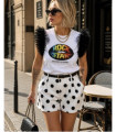 Camiseta Lips Noc Atelier mujer | Camiseta algodón estilo rock chic – FriendsnShop