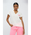 Camiseta tigre 1981 Lola Casademunt | Camiseta blanca mujer estampada – FriendsnShop