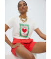 Camiseta Love Lola joyas Lola Casademunt | Camiseta blanca mujer – FriendsnShop
