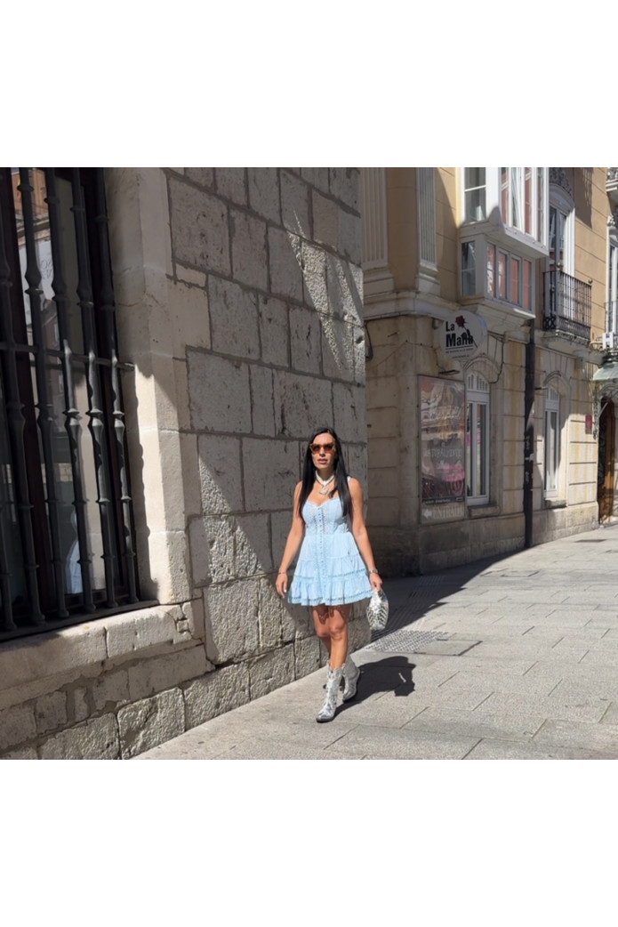 Vestido Leonora Charo Ibiza | Vestido Corto Boho Chic Mujer