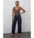 Top Rojo con Rib a Contraste Lola Casademunt | FriendsNShop