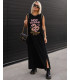 Vestido Largo Wild Soul Noc Atelier – Vestido Negro Oversize con Tachuelas