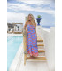 Vestido Largo Jaase Azul Floral | Vestido Boho Mujer | FriendShop