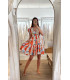 Vestido Corto Jaase Estampado Marino | Vestido Boho Mujer | FriendShop