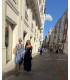 Kaftan de Rayas Azul | Vestido Kaftán Mujer | FriendsnShop