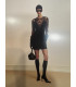 Lace Dress Bits Aniye By | Vestido de Encaje Negro | FriendsnShop