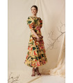 Falda Nila Amarillo de Coosy | Falda Larga Mujer | FriendsnShop