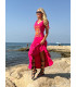 Vestido Aglais Camaleónica | Vestido Fucsia Mujer | FriendsnShop