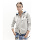Sudadera Denim con Capucha y Pins Lola Casademunt | FriendsnShop