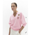 Jersey Rosa con Parches Lola Casademunt | FriendsnShop