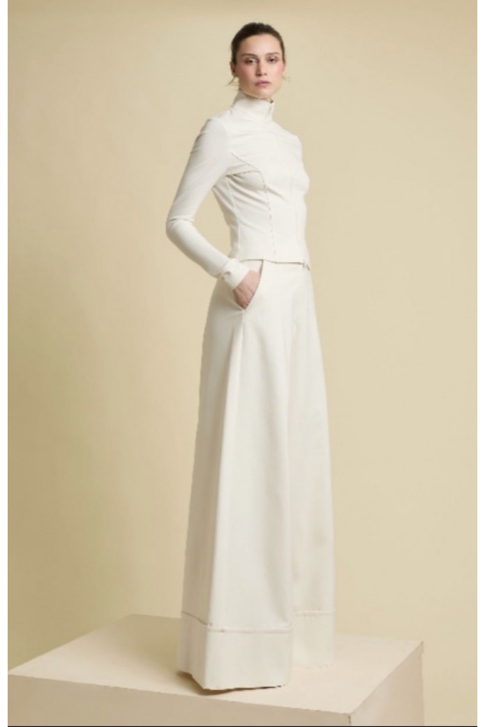 Pantalón Alejandra Crudo de Zaitegui | FriendsnShop
