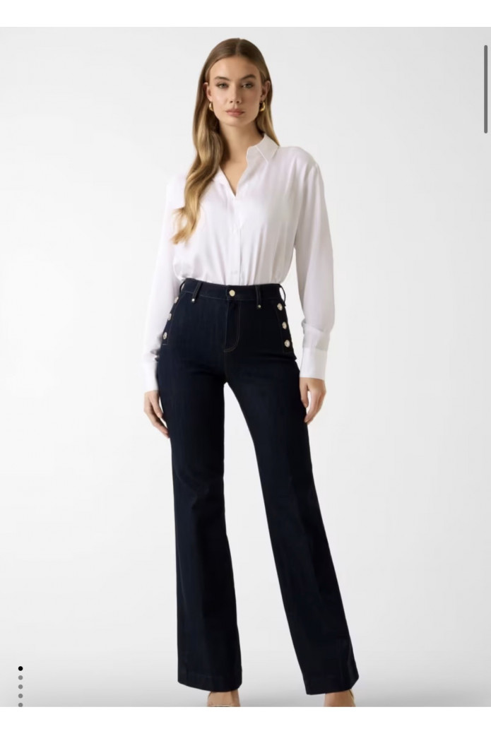 Jeans New Faye GUESS Mujer Azul Oscuro | FriendsnShop