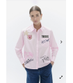 Camisa Rosa con Parches Lola Casademunt | FriendsnShop