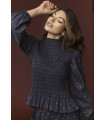 Shine Top Minueto | Top Azul Marino Mujer | FriendsnShop
