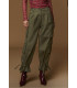 Paul Trousers Minueto | Pantalón Cargo Verde | FriendsnShop