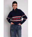 Jersey Oversize Cremallera Highly Preppy | FriendsnShop