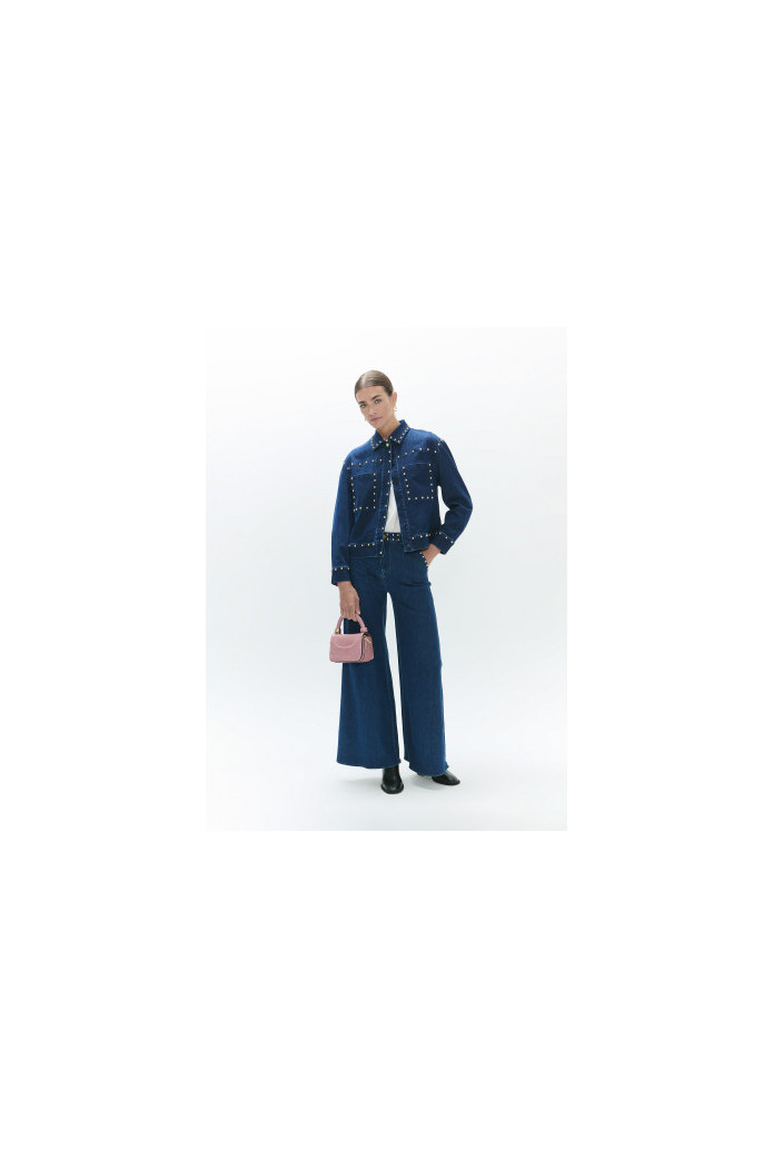Cazadora Denim Tachas Lola Casademunt | FriendsnShop