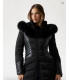Plumífero Negro GUESS Mujer con Capucha | FriendsnShop