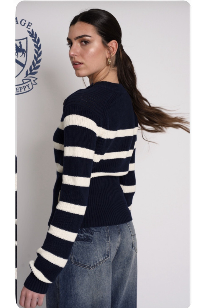 Jersey Rayas Highly Preppy Mujer | FriendsnShop